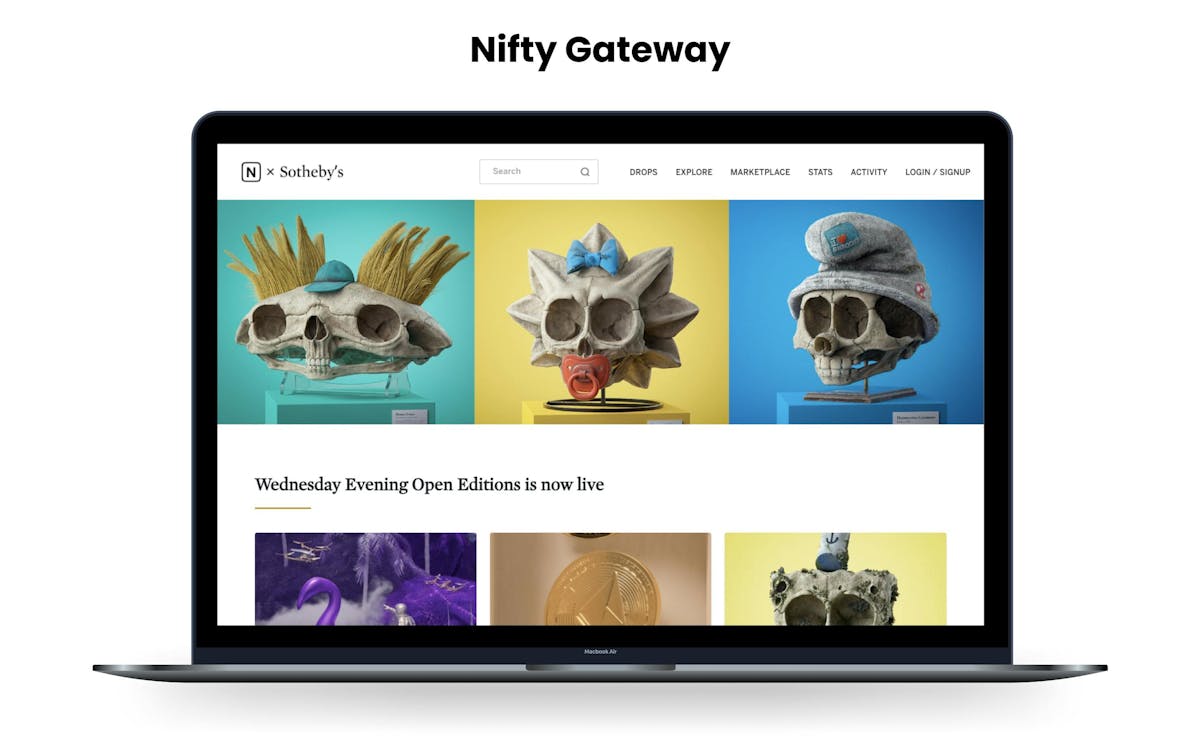 Nifty gateway