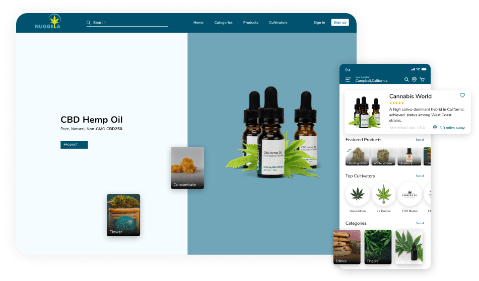 Cannabies Nuggela App Features