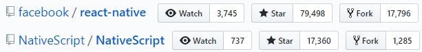 React Native vs native script