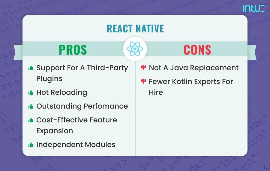 Pros and Cons of React Native